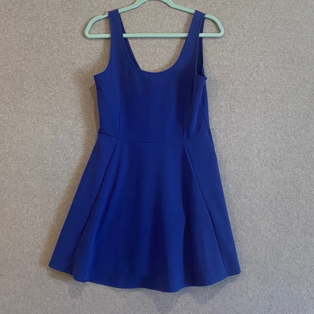Royal Blue Spring Dress